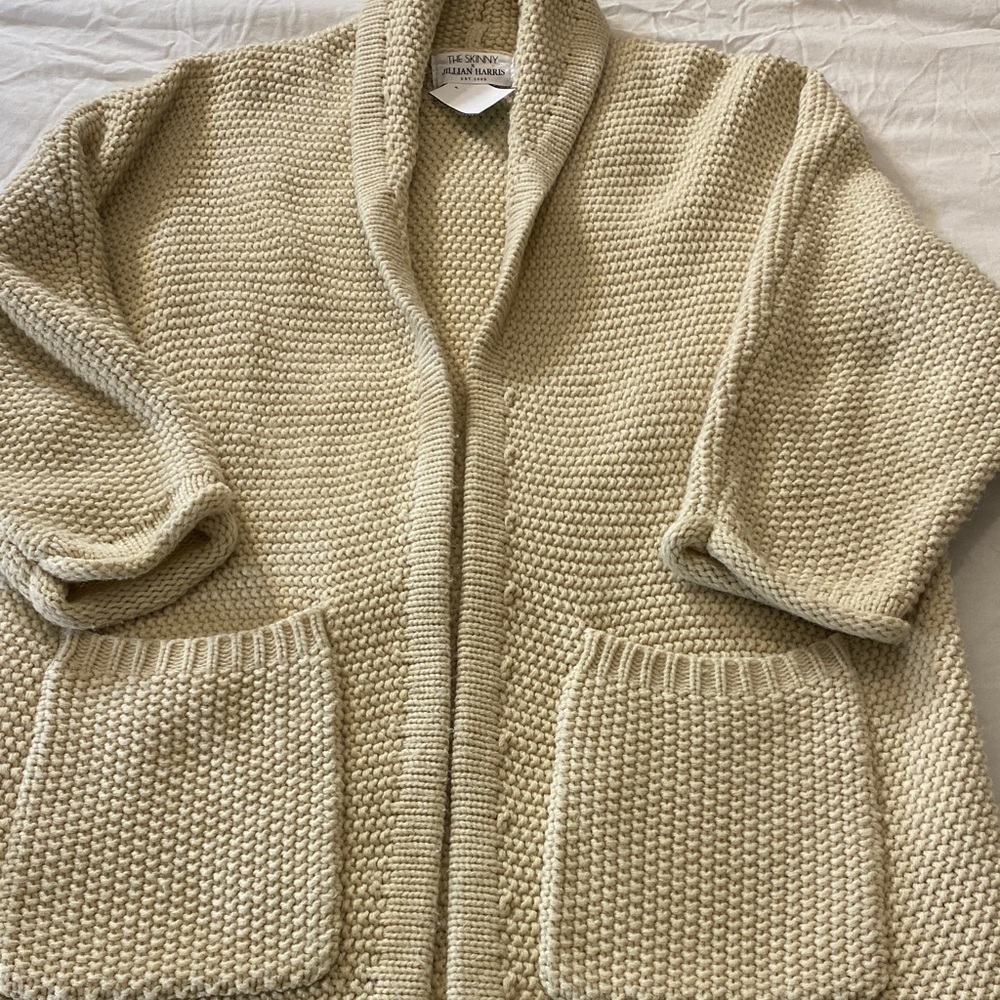 The Skinny x Jillian Harris Cozy Cream Knit Cardigan